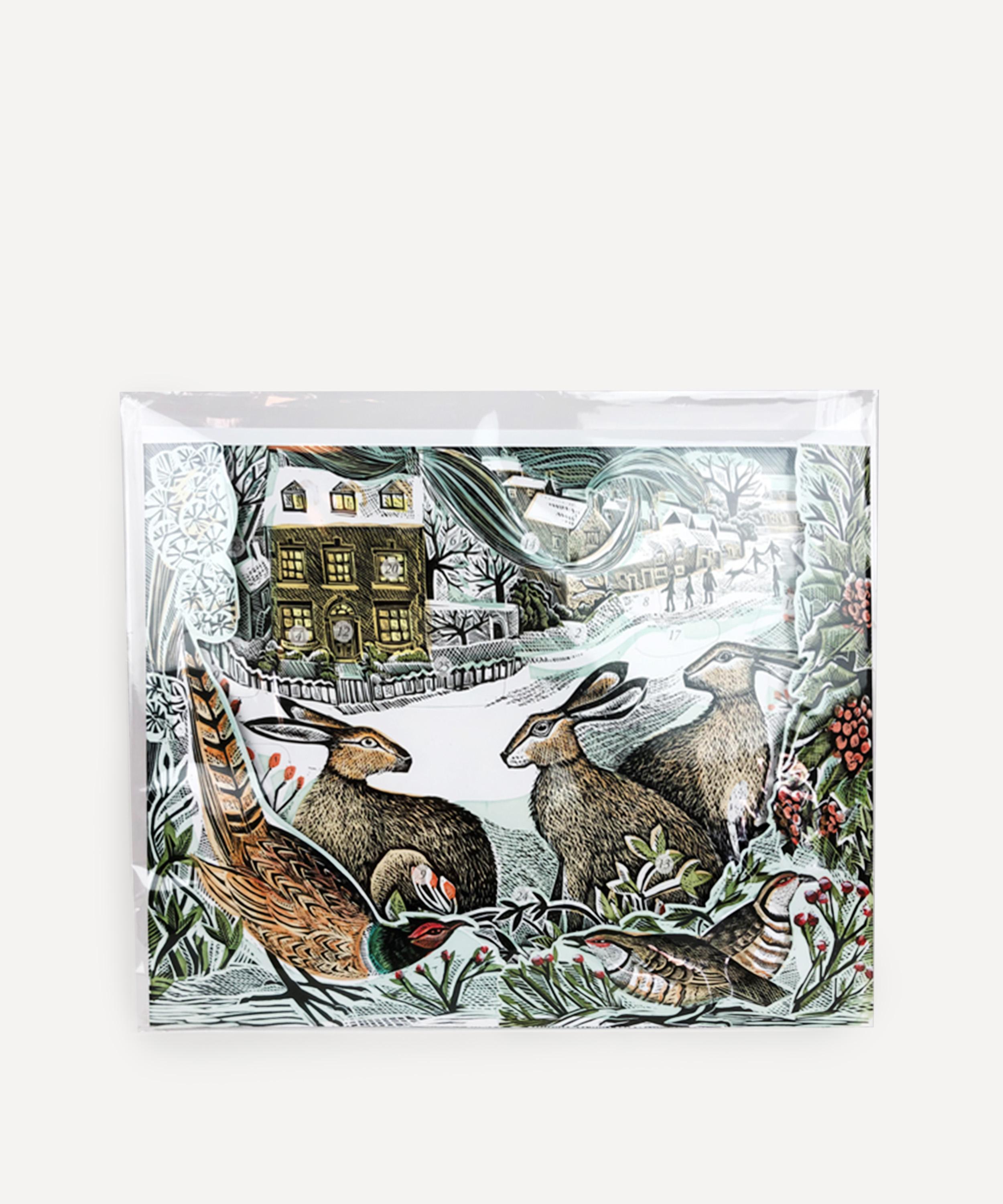 Christmas We Three Hares Advent Calendar Liberty