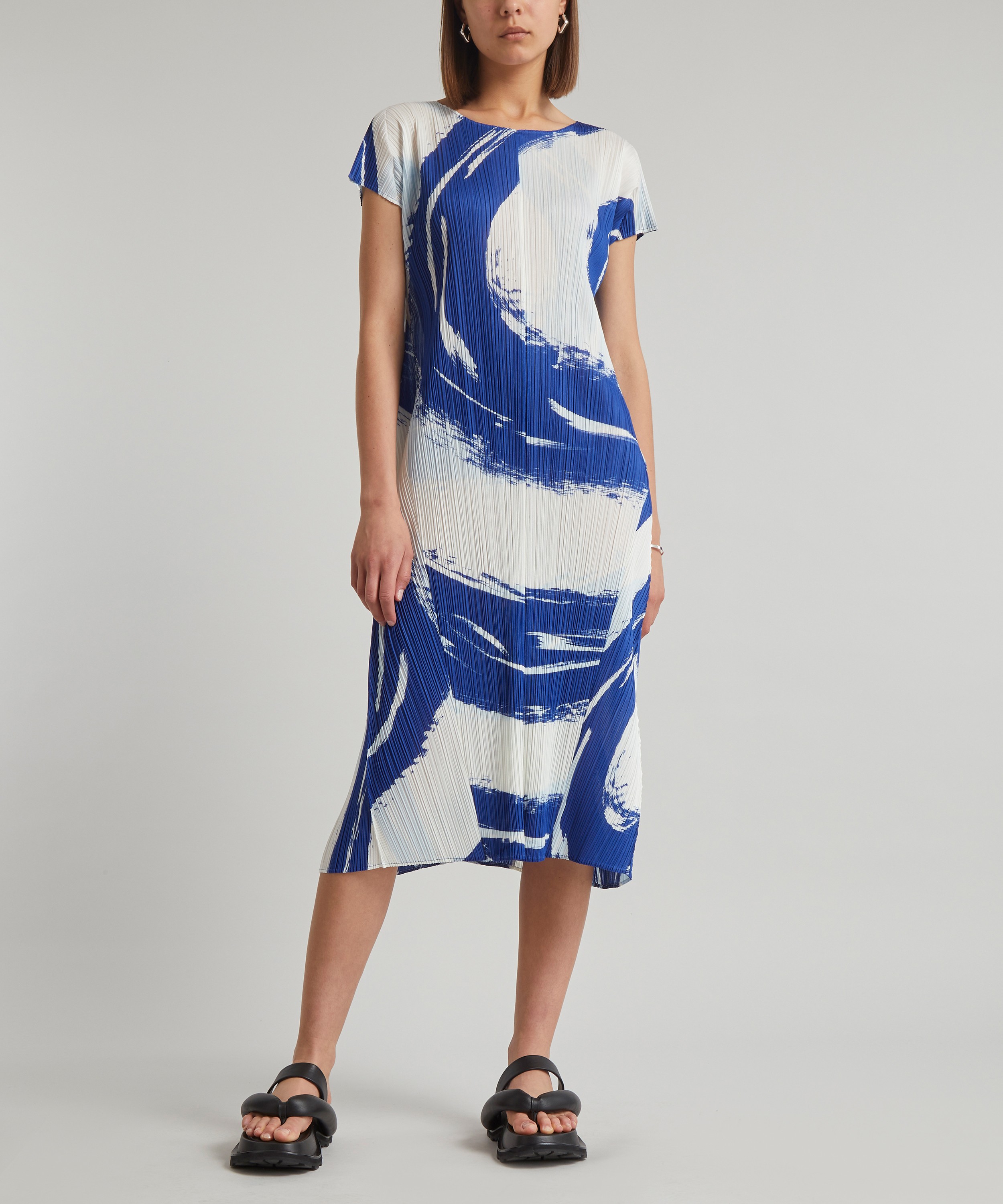 Pleats Please Issey Miyake Sky Pleated Dress | Liberty