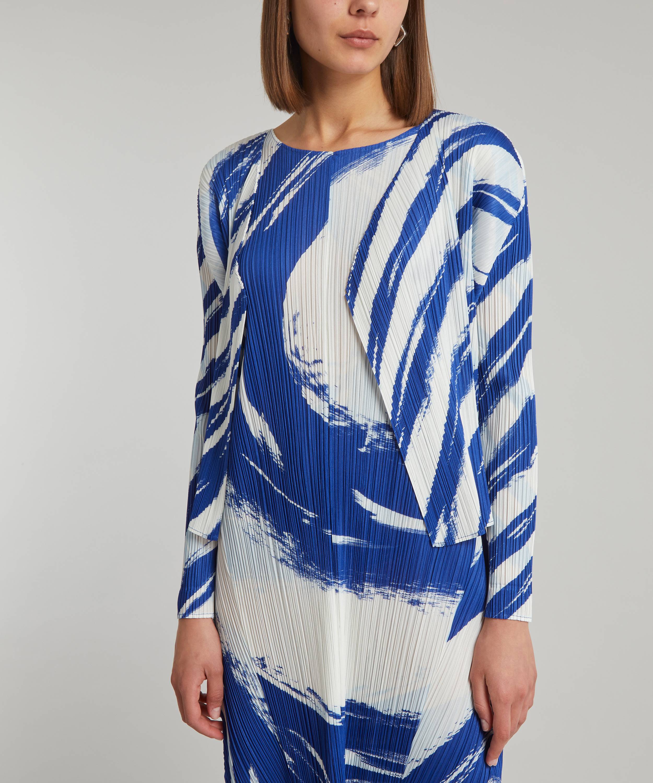 Pleats Please Issey Miyake Sky Pleated Cardigan | Liberty