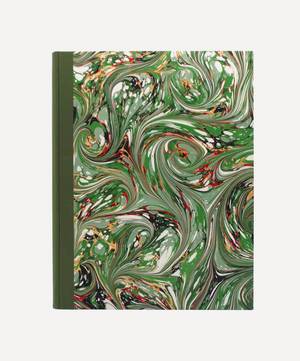 Green Swirl Marbled A4 Photo Album