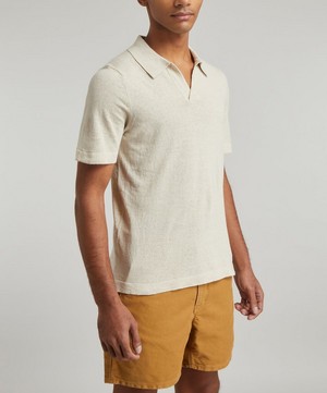 NN07 - Ryan 6311 Linen Blend Polo-Shirt image number 1