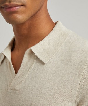 NN07 - Ryan 6311 Linen Blend Polo-Shirt image number 4