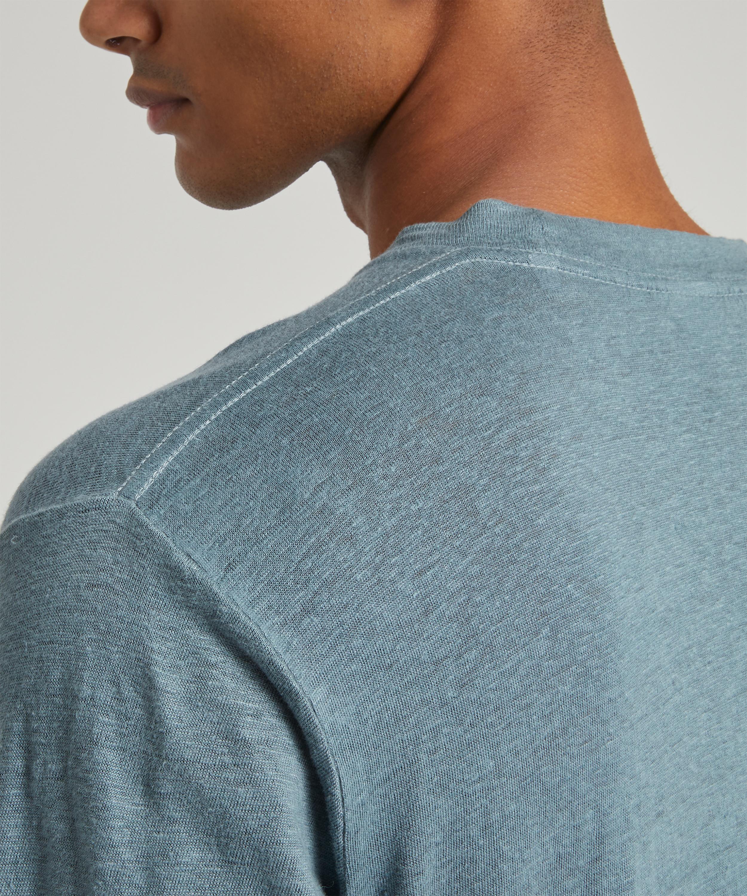 NN07 - Dylan 3263 Linen T-Shirt image number 4
