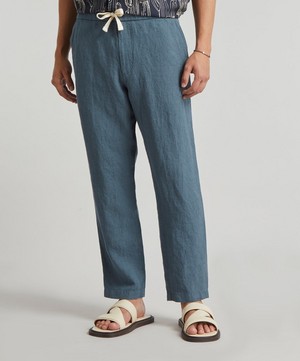 NN07 - Keith 1196 Linen Trousers image number 2