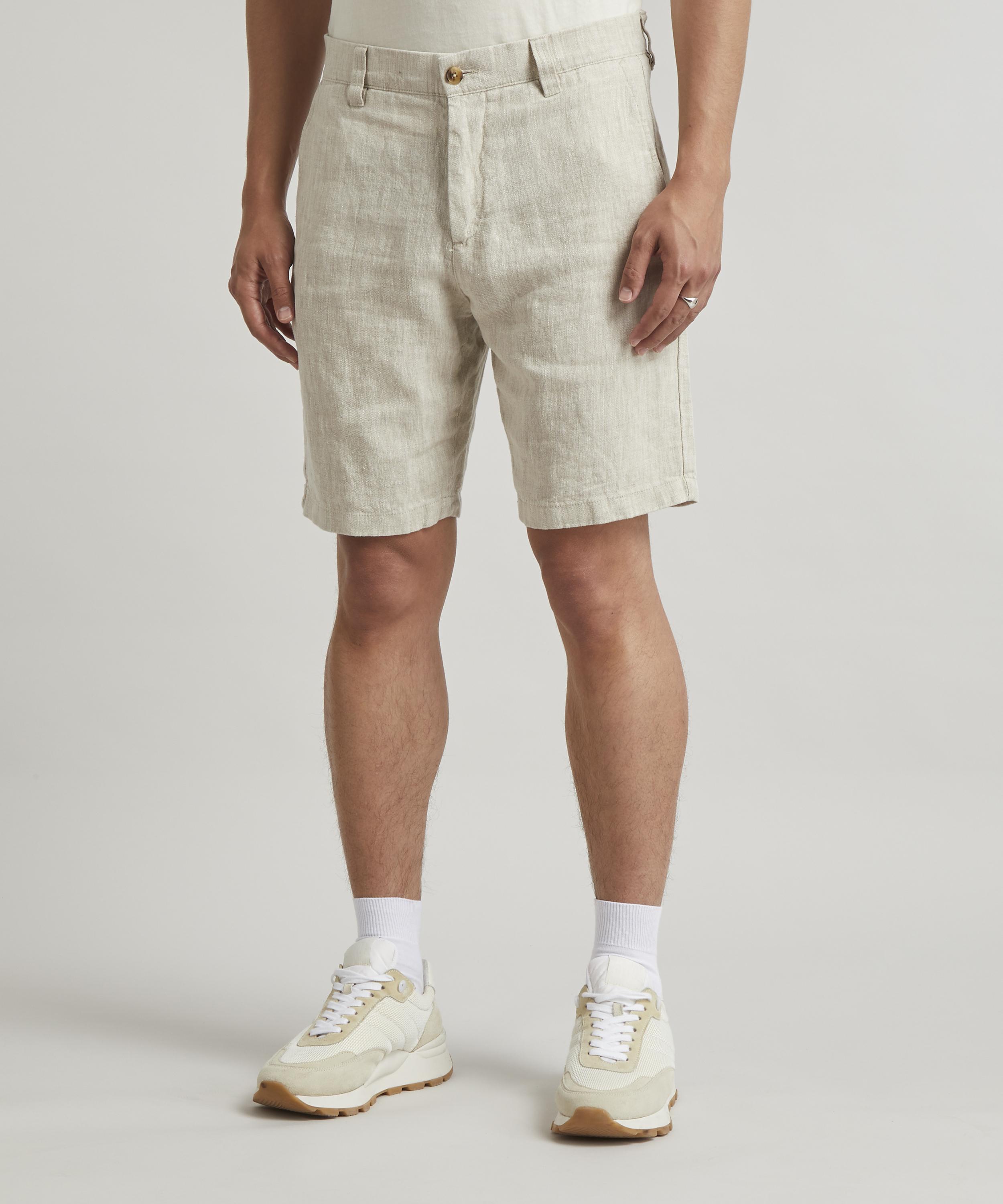 NN07 - Crown 1196 Linen Shorts image number 2