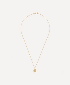 Seb Brown - 9ct Gold Simple Pendant Necklace image number 2