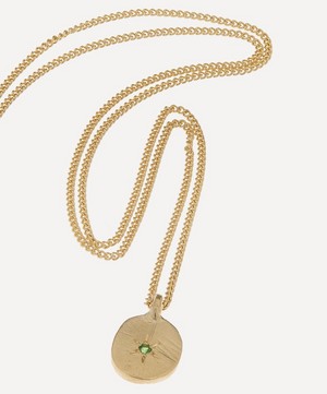Seb Brown - 9ct Gold Simple Pendant Necklace image number 3