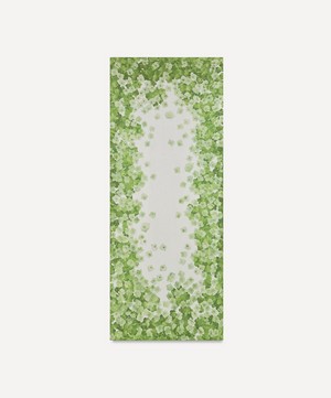 Summerill & Bishop - White Hydrangea Linen Tablecloth image number 0