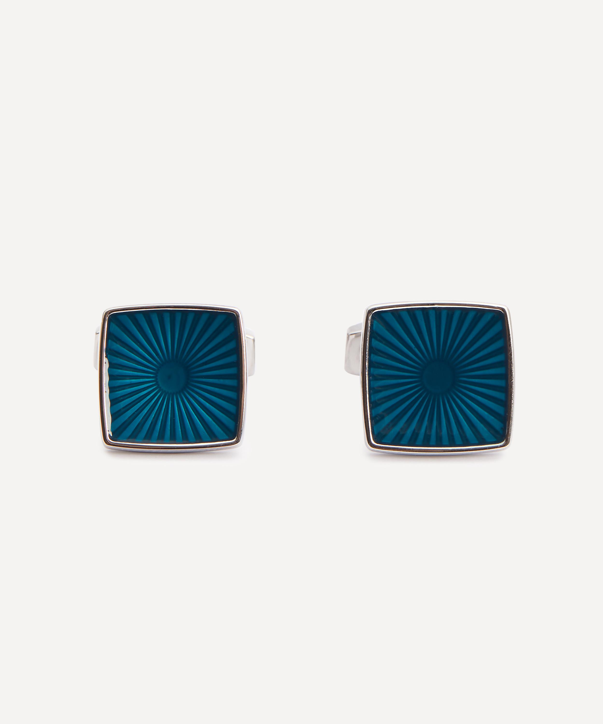 Simon Carter - Enamel Sun Ray Cufflinks image number 0