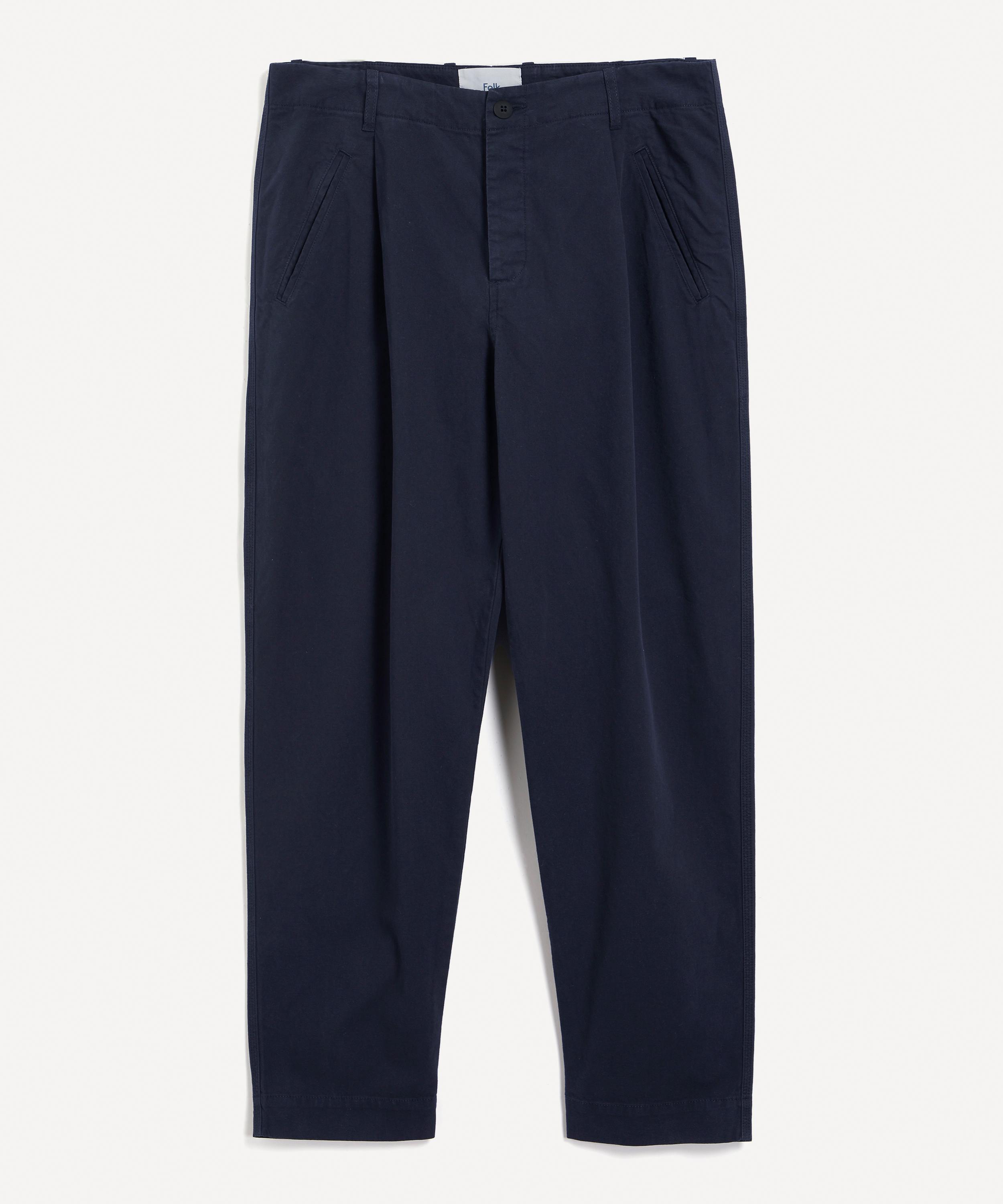 Folk - Navy Assembly Pants image number 0