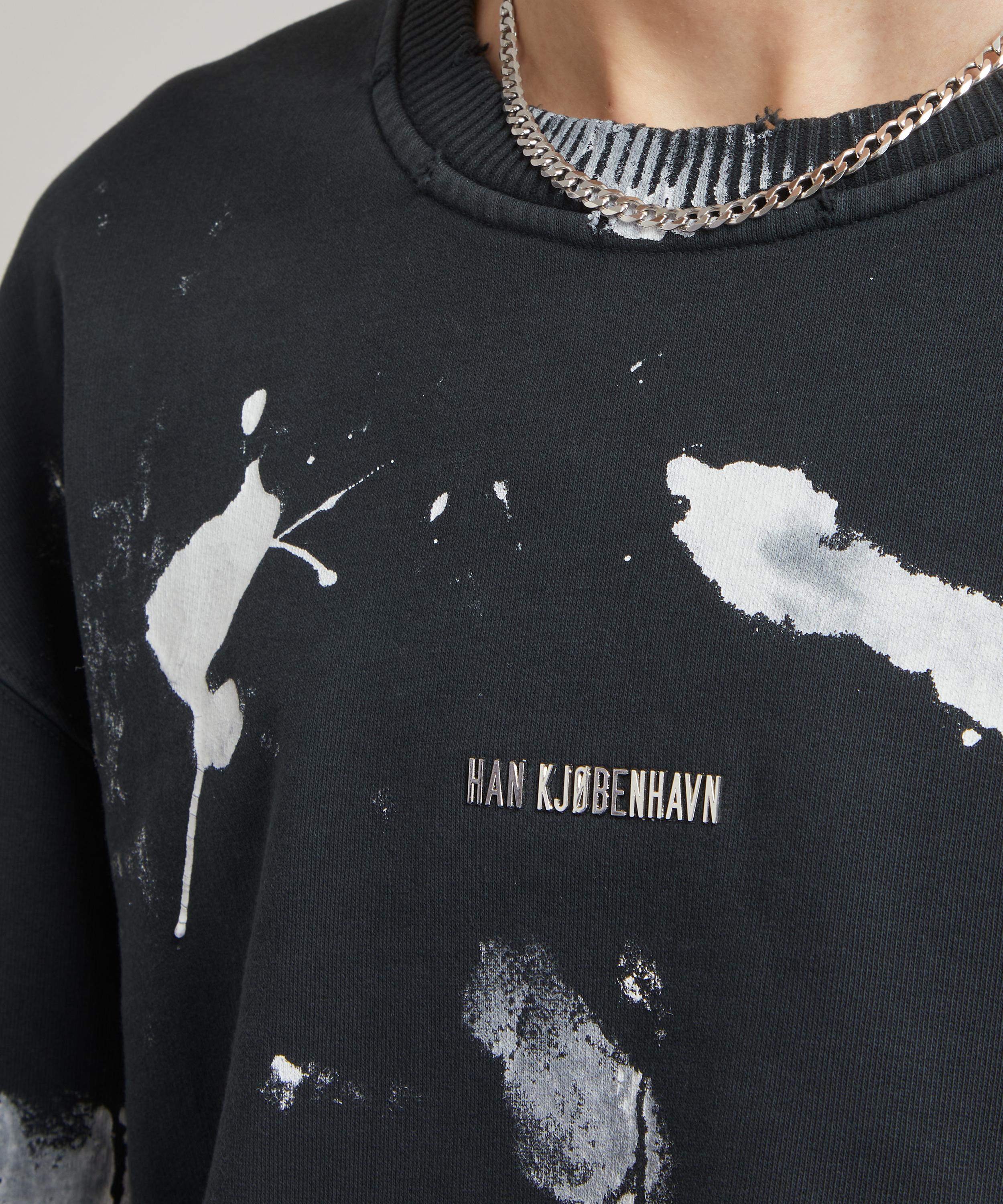 Han Kjobenhavn Paint Splash Logo Sweatshirt | Liberty