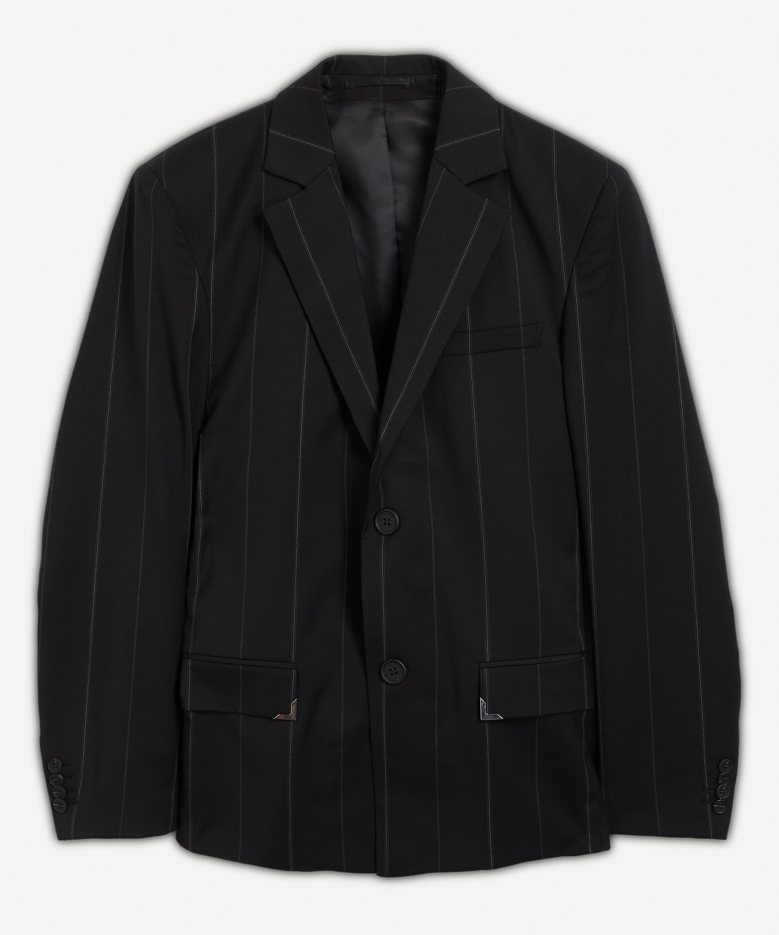 Han Kjobenhavn - Single-Breasted Pinstripe Suit Blazer image number null