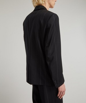 Han Kjobenhavn - Single-Breasted Pinstripe Suit Blazer image number 3