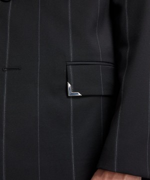 Han Kjobenhavn - Single-Breasted Pinstripe Suit Blazer image number 4