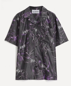 Han Kjobenhavn - Purple Thunder Short-Sleeve Shirt image number 0