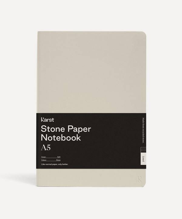 Karst - Softcover Lined A5 Notebook Stone