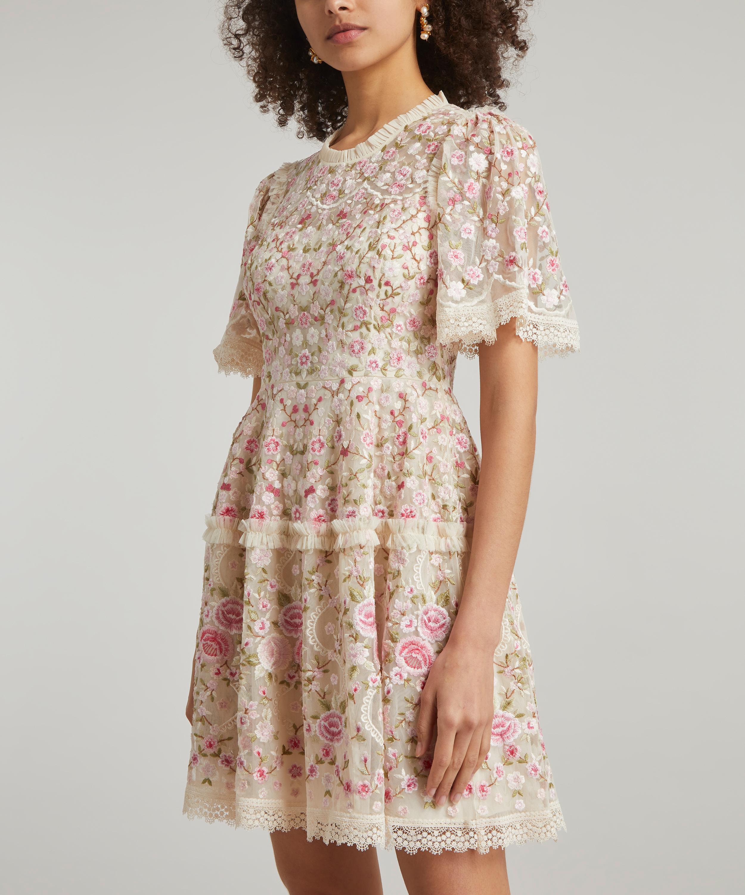 Needle & Thread - Rosie Lace Mini-Dress image number 1
