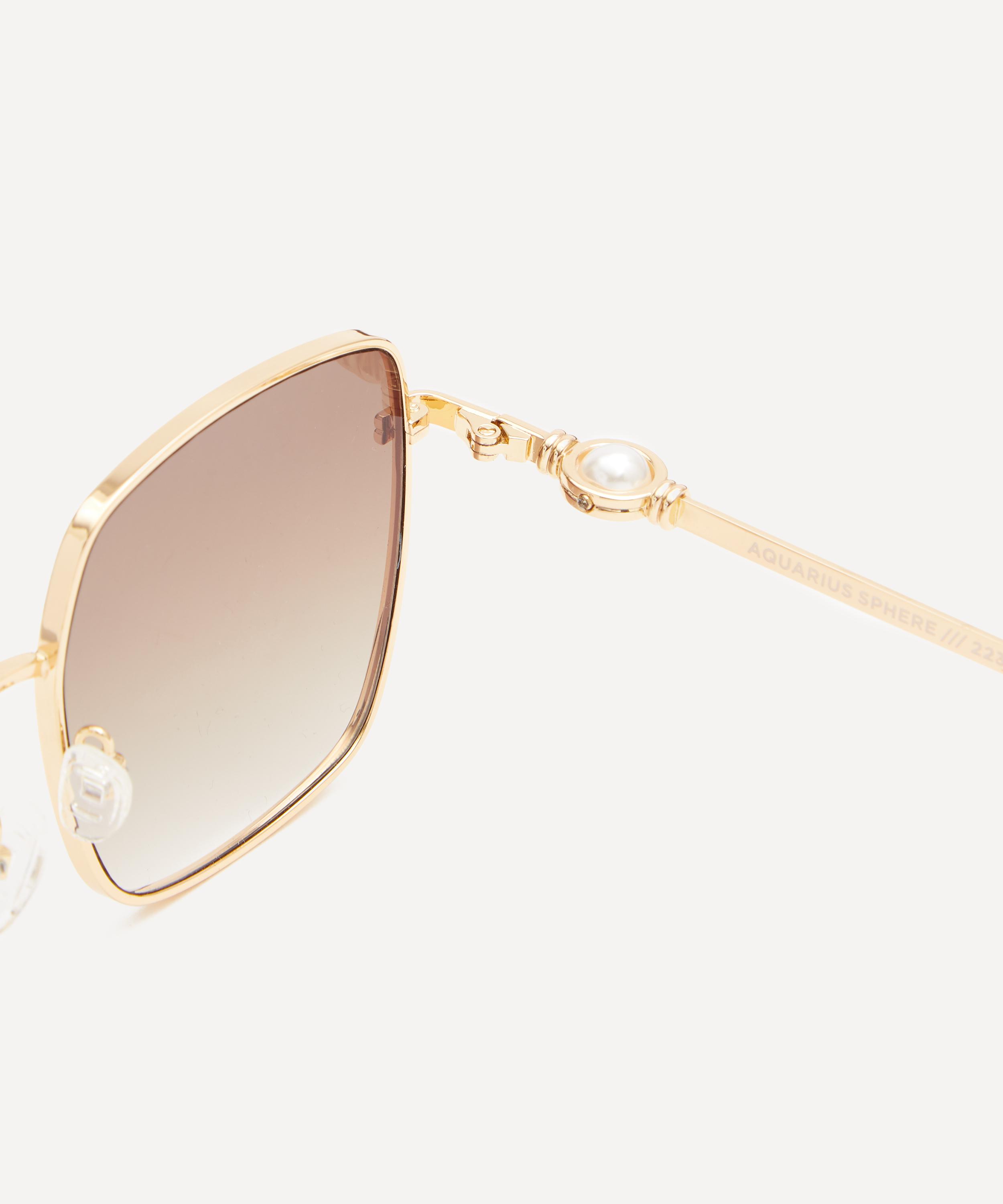 Le Specs - x Missoma Aquarius Sphere Square Sunglasses image number 3