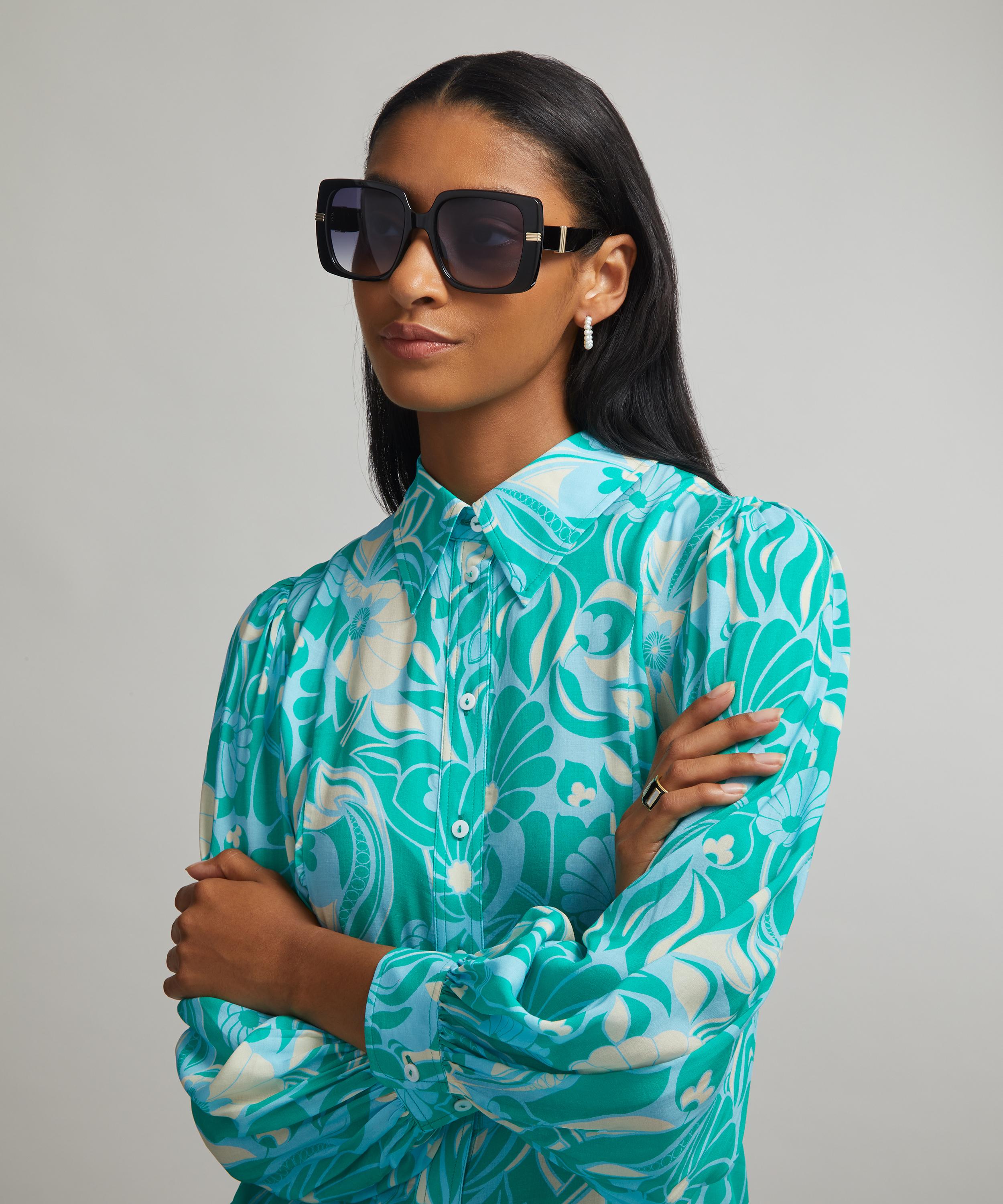 Le Specs - x Missoma Phoenix Ridge Square Sunglasses image number 1