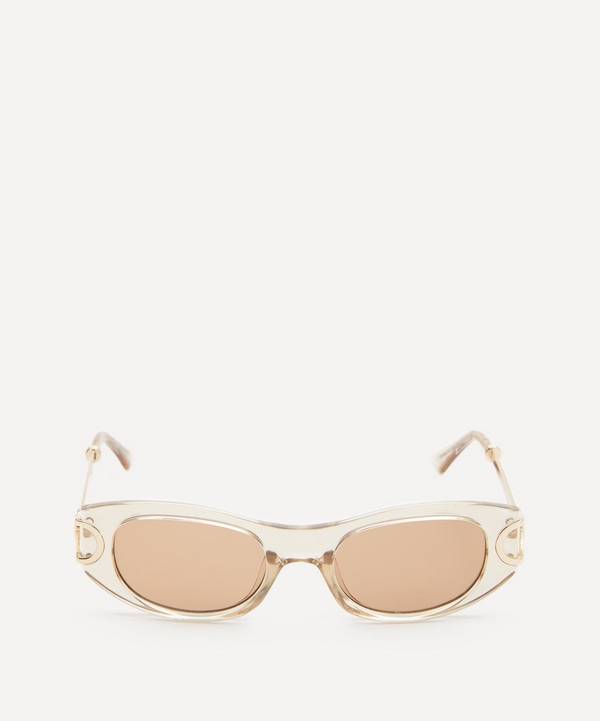 Le Specs - x Missoma Hydrus Link Oval Sunglasses