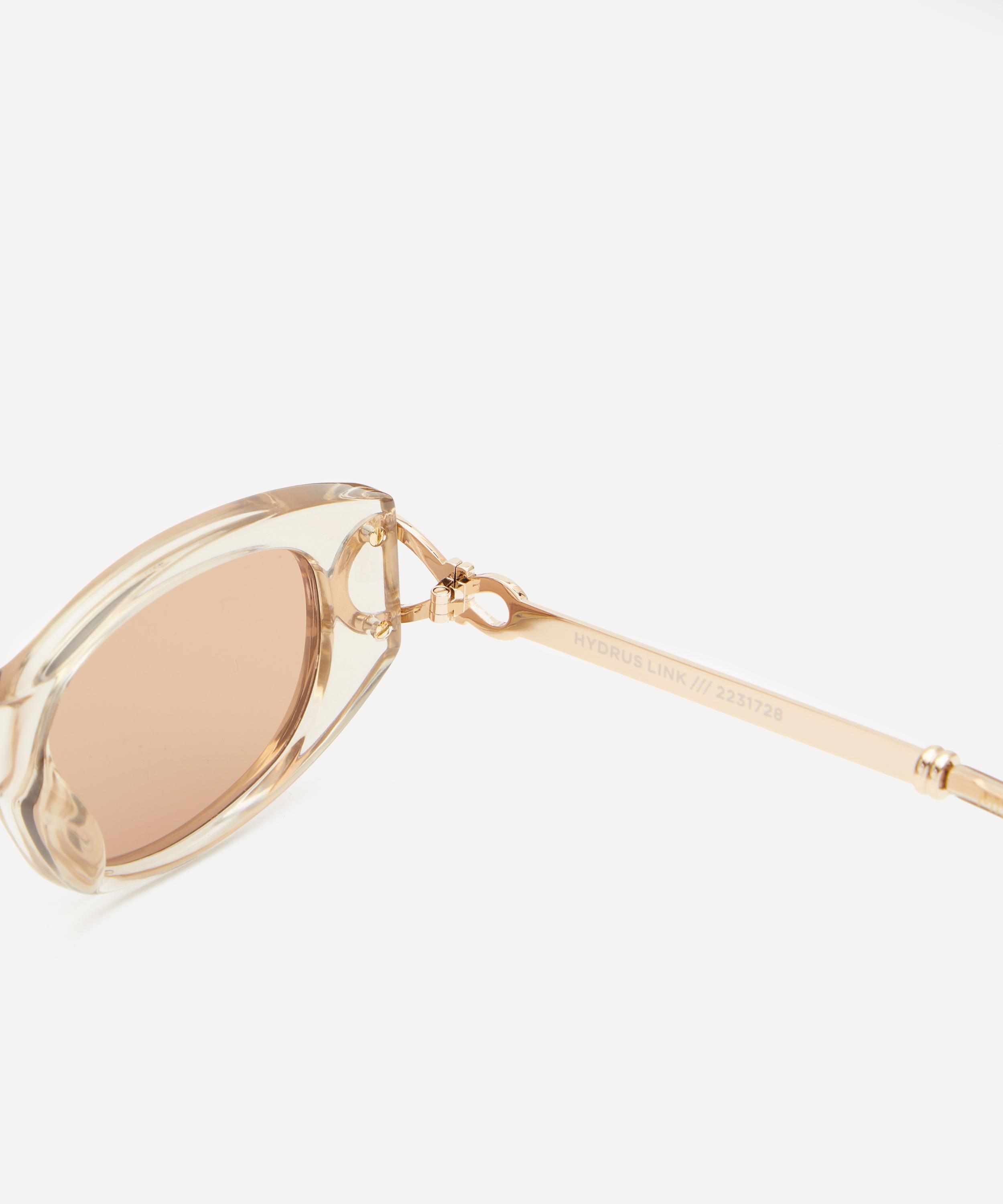 Le Specs x Missoma Hydrus Link Oval Sunglasses | Liberty