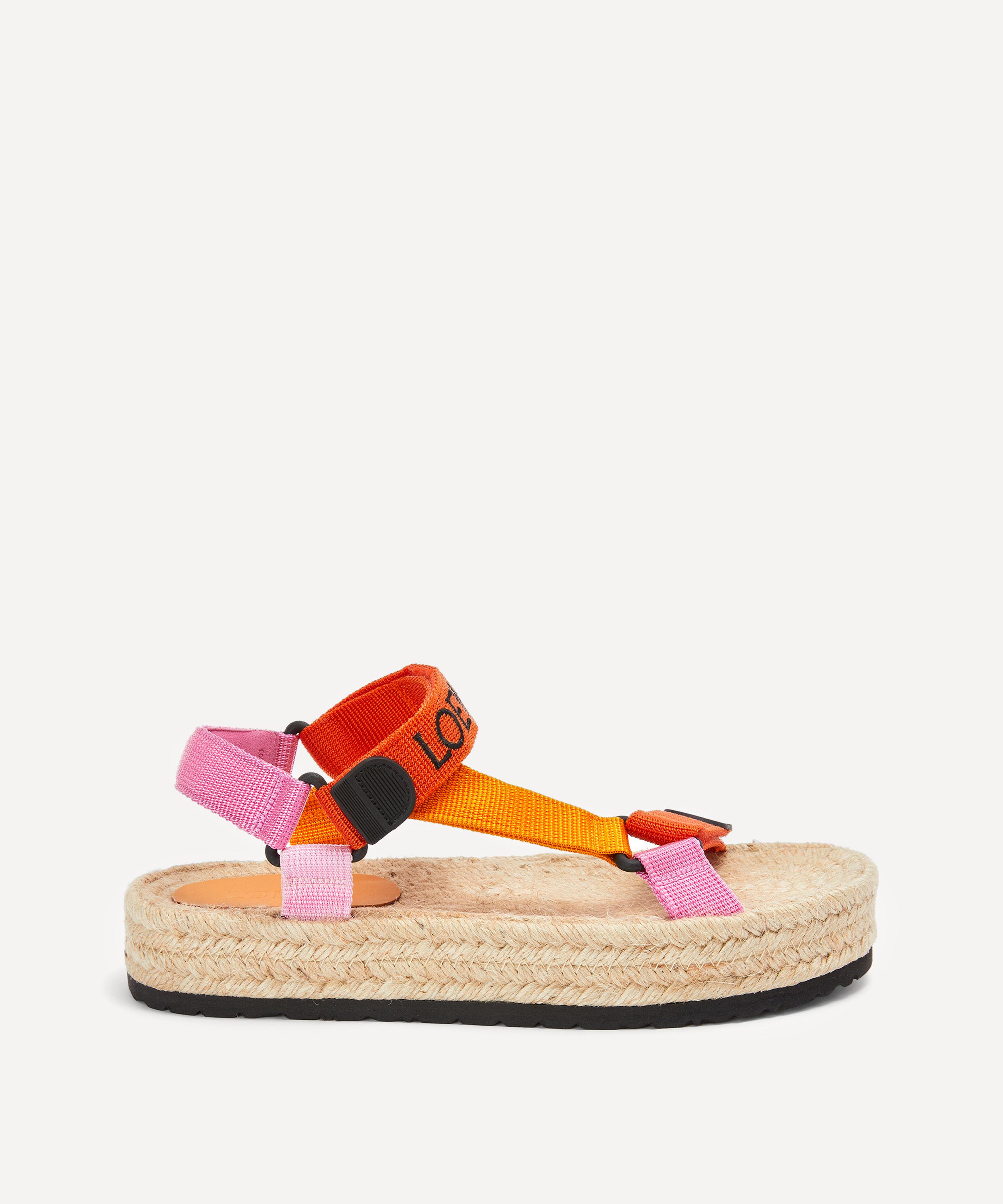 Loewe - x Paula's Ibiza Strappy Espadrilles image number 0