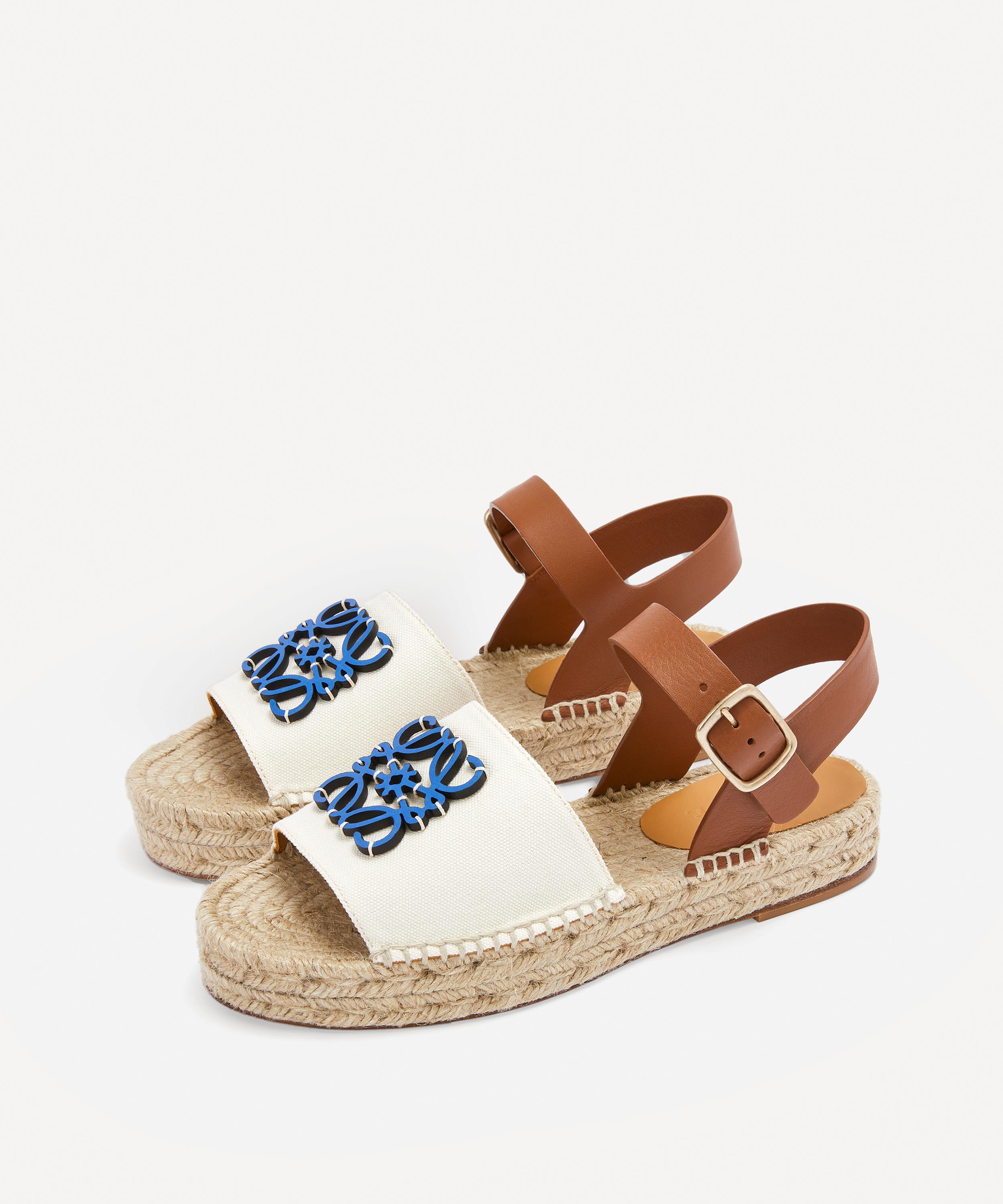 Loewe - x Paula's Ibiza Anagram Espadrilles image number 1