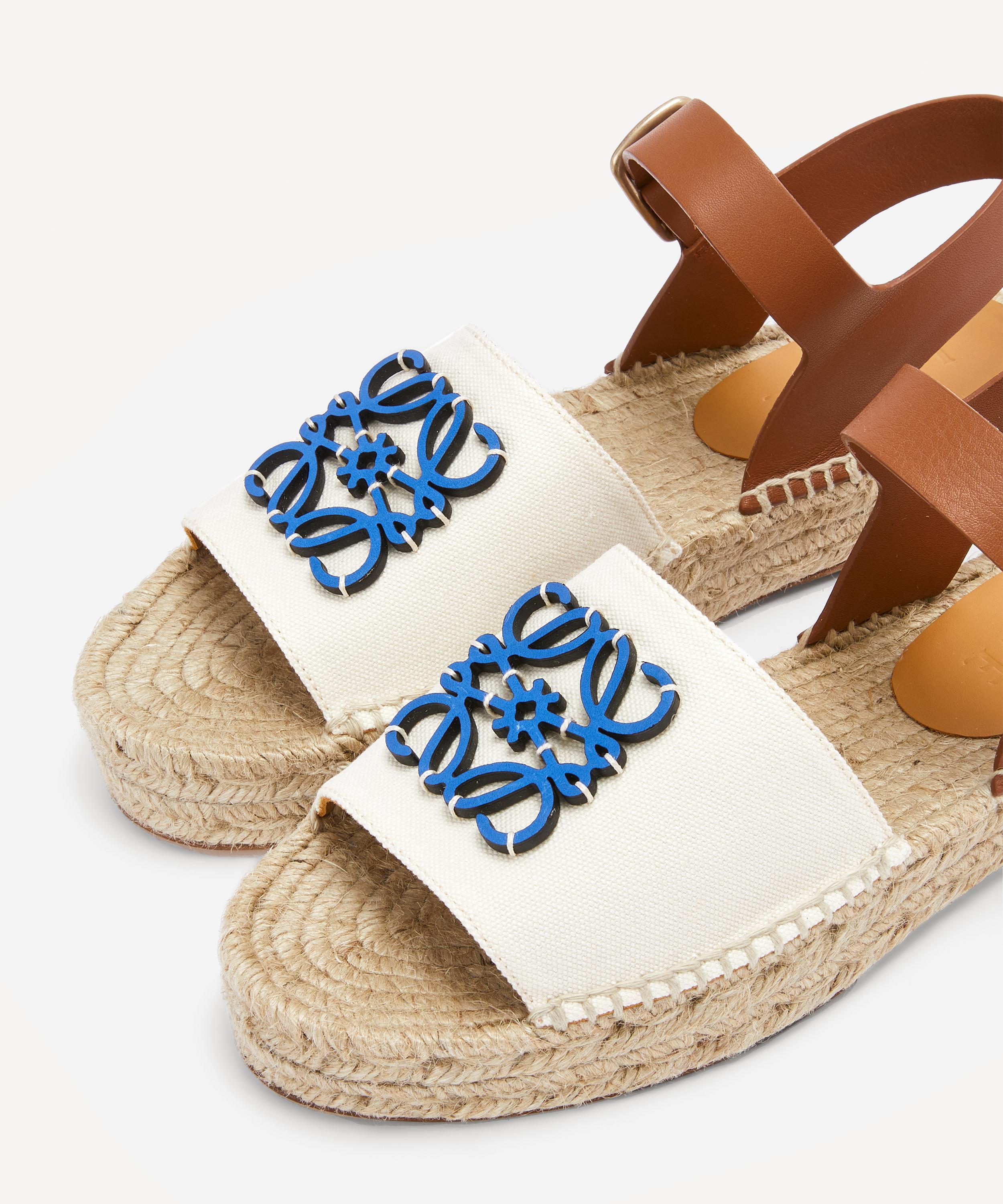 Loewe - x Paula's Ibiza Anagram Espadrilles image number 3