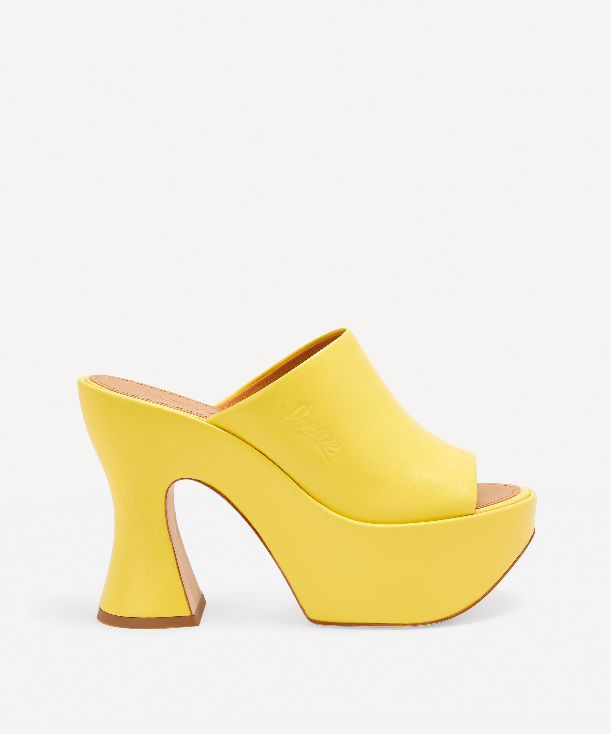 Loewe - x Paula's Ibiza Platform Mules image number 0