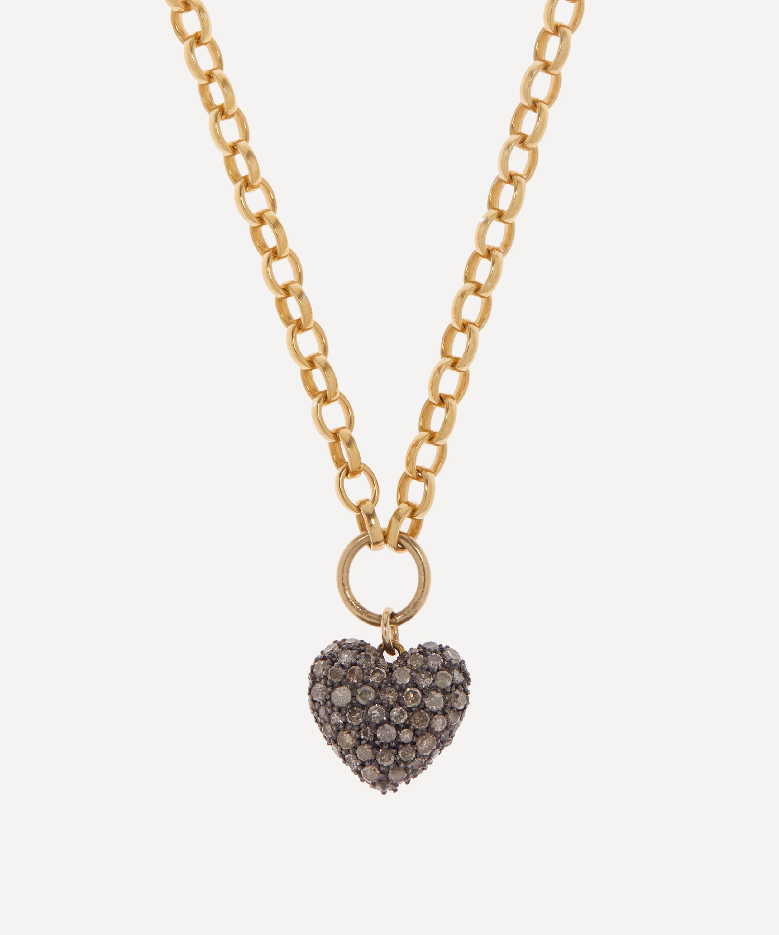 Louis Vuitton Pomme D'Amour Gold Inclusion Heart Pendant Necklace –  Southern Daisies Boutique