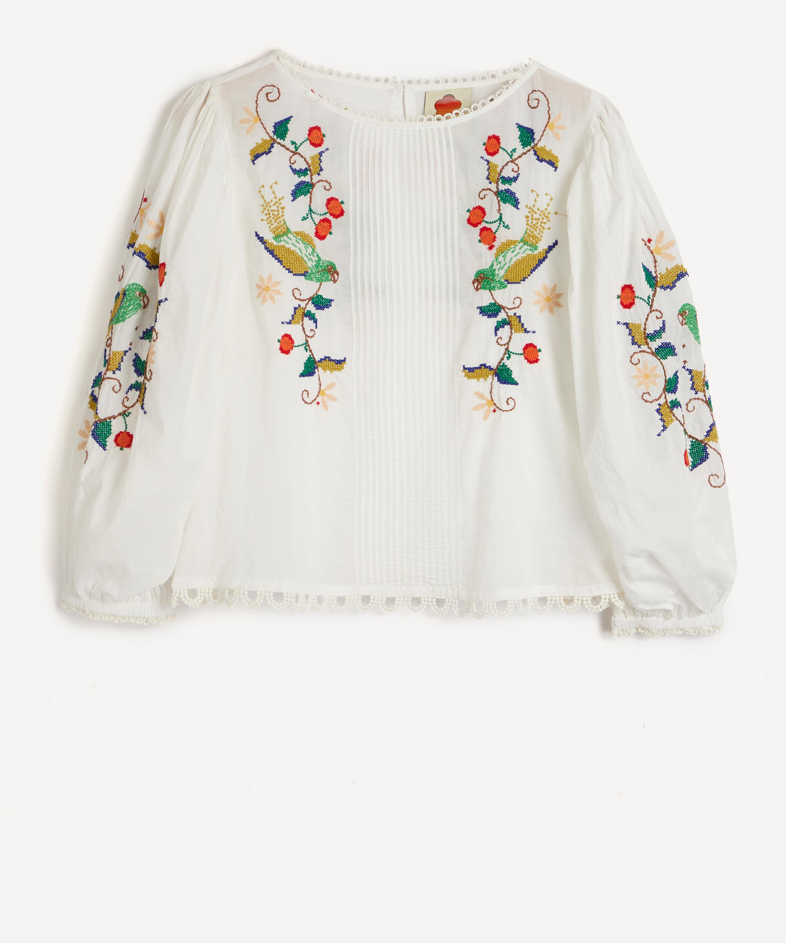 FARM Rio - Pitanga Embroidered Blouse image number 0