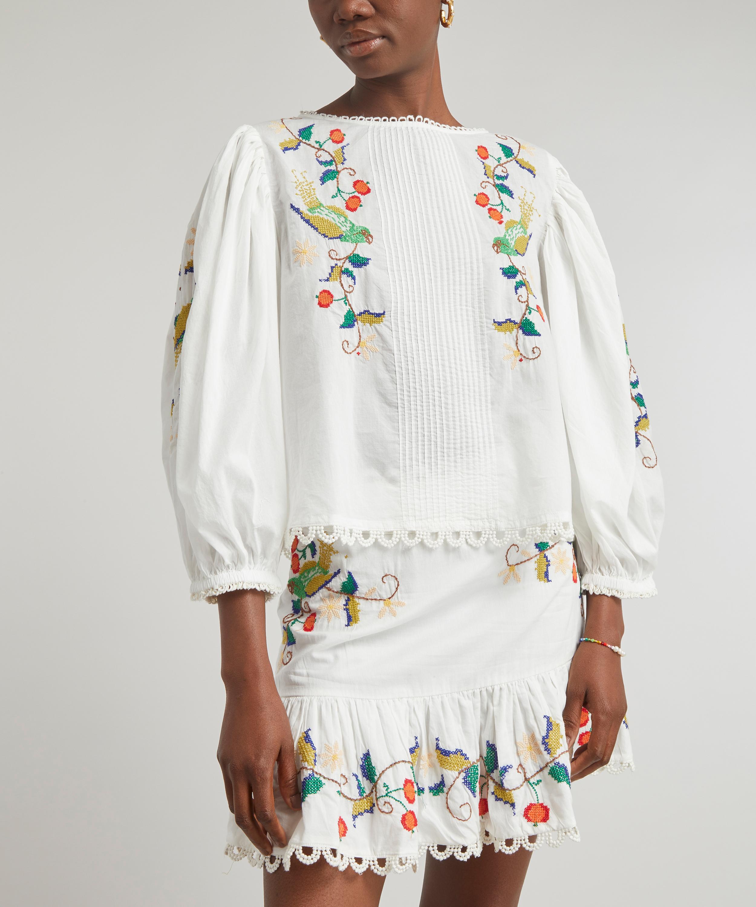 FARM Rio - Pitanga Embroidered Blouse image number 2