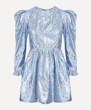 Collarless Mini Prairie Dress