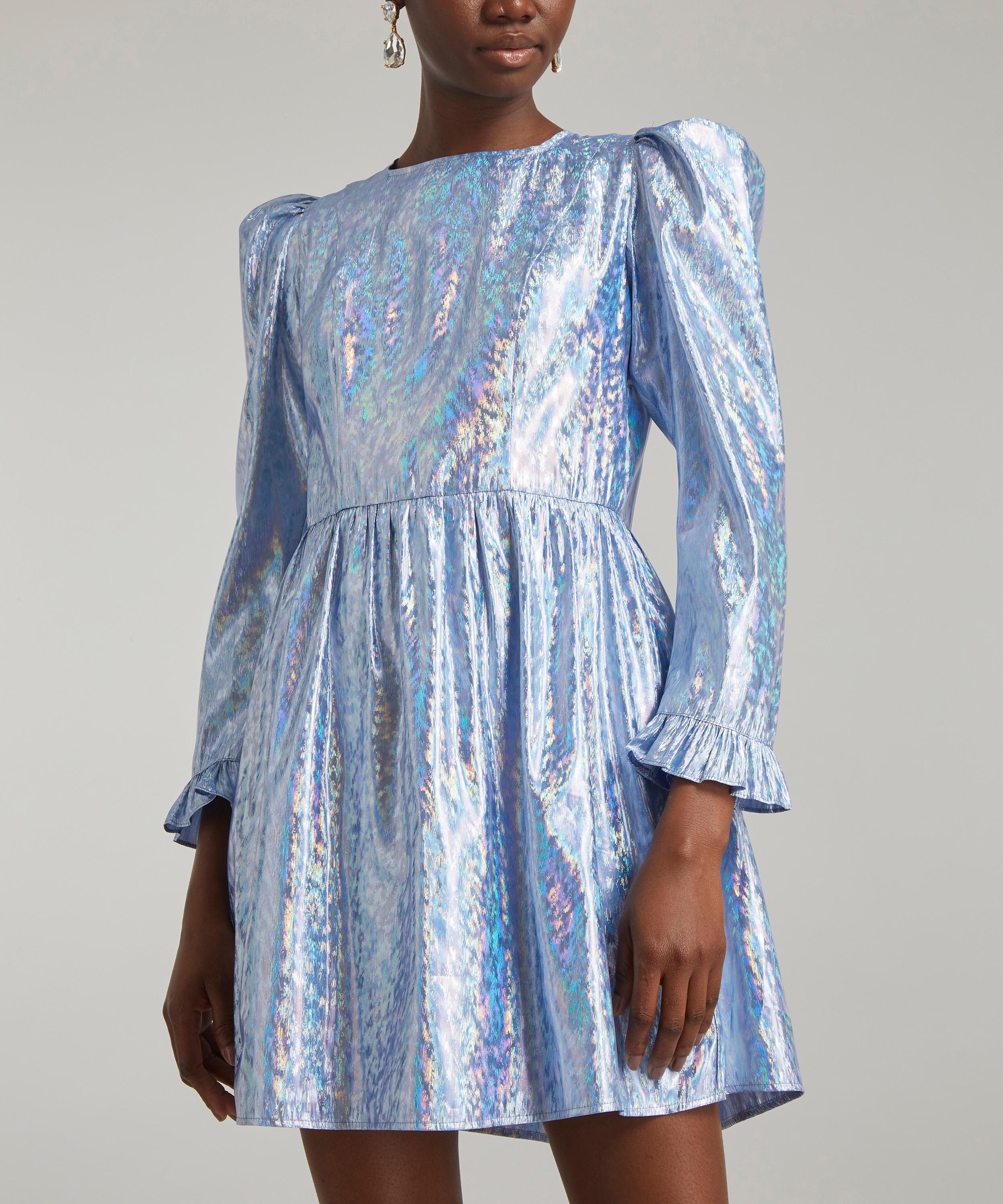 Shop Holographic Sequin Knit Dress Online in UAE