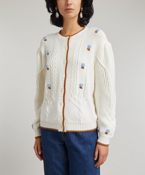 Shrimps - Zinnia Embroidered Cardigan image number 2