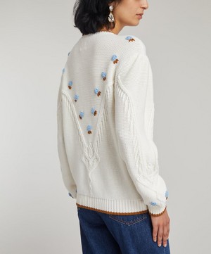 Shrimps - Zinnia Embroidered Cardigan image number 3