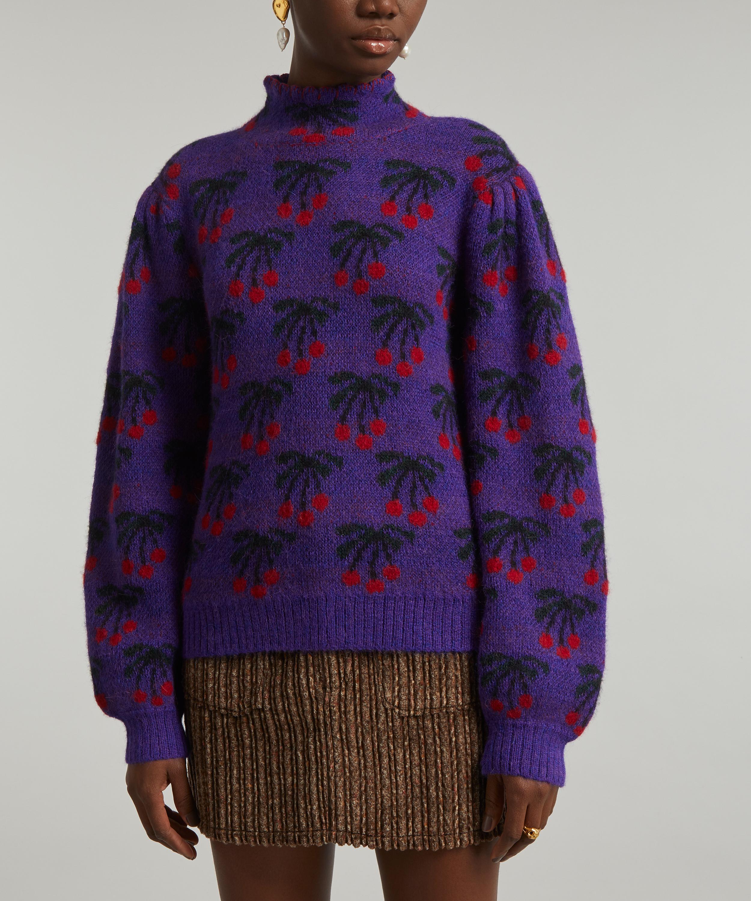 Shrimps - Purple Cherries Kennedy Jumper image number 2