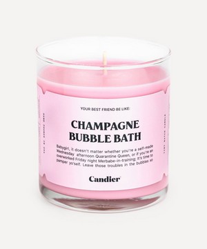 Candier by Ryan Porter - Champagne Bubble Bath Scented Candle 225g image number 0