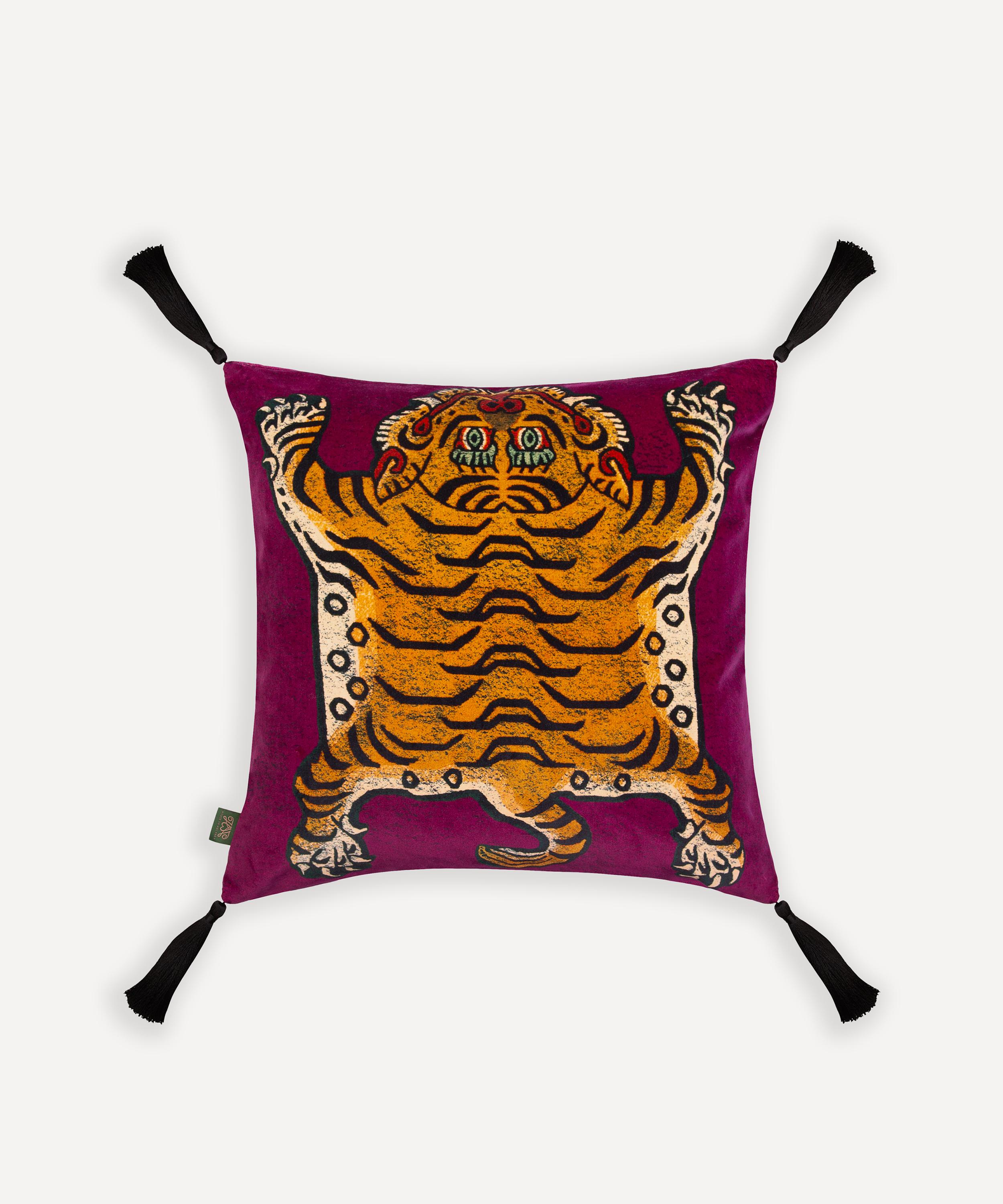 House of Hackney - Saber Medium Velvet Tassel Cushion