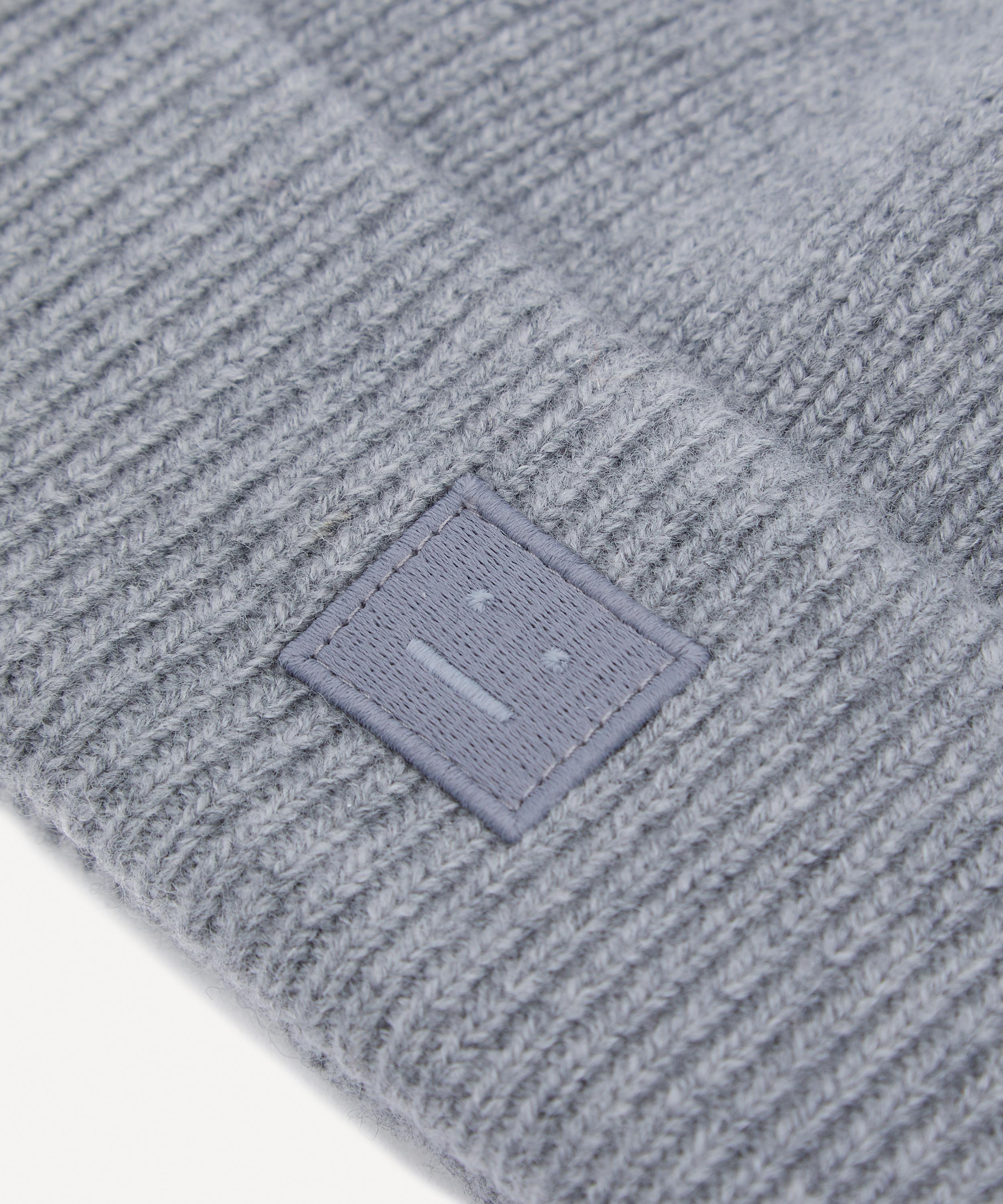 Acne Studios - Face Logo Beanie Hat image number 3