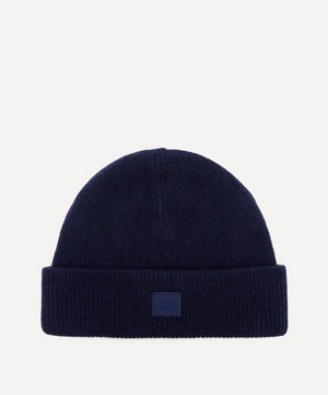 Acne Studios - Face Logo Beanie Hat image number 0