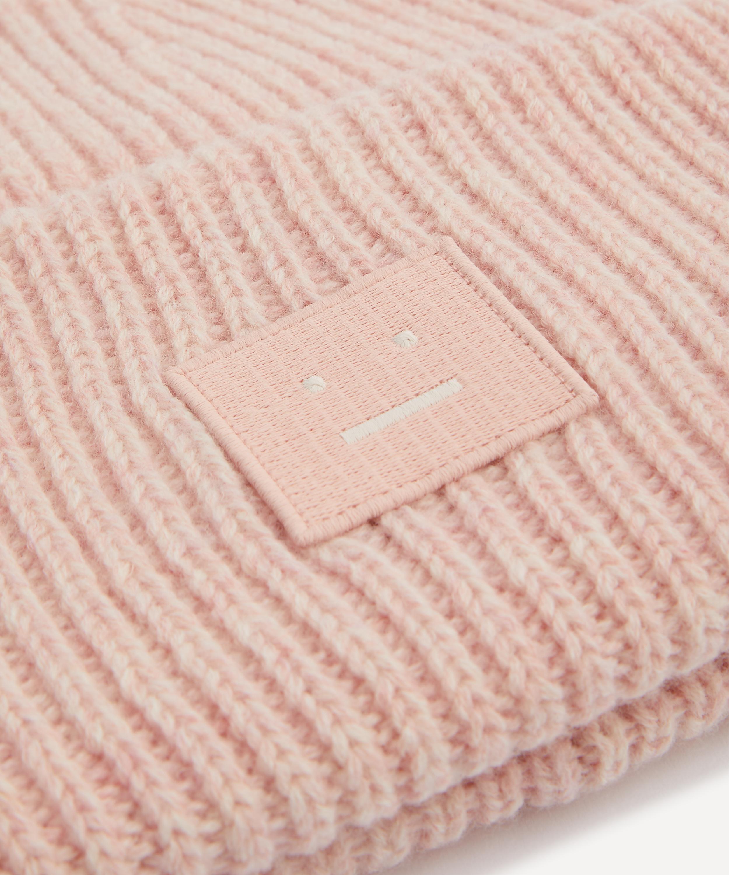 Acne Studios - Face Logo Beanie Hat image number 2
