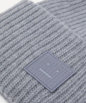 Acne Studios - Face Logo Beanie Hat image number 3