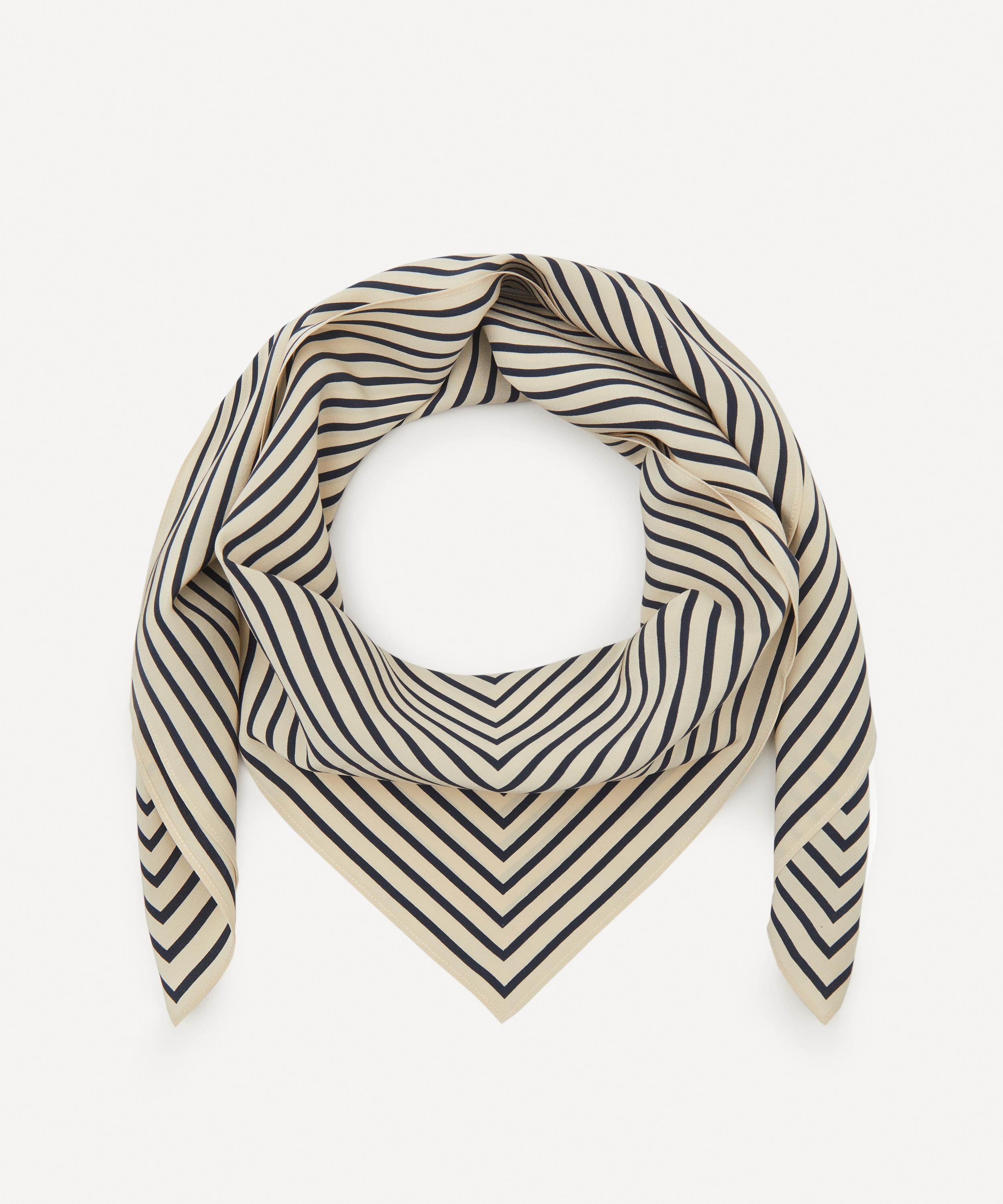 Toteme - Silk Logo Scarf