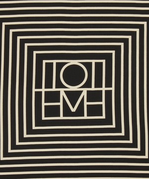 Toteme - Silk Logo Scarf image number 3