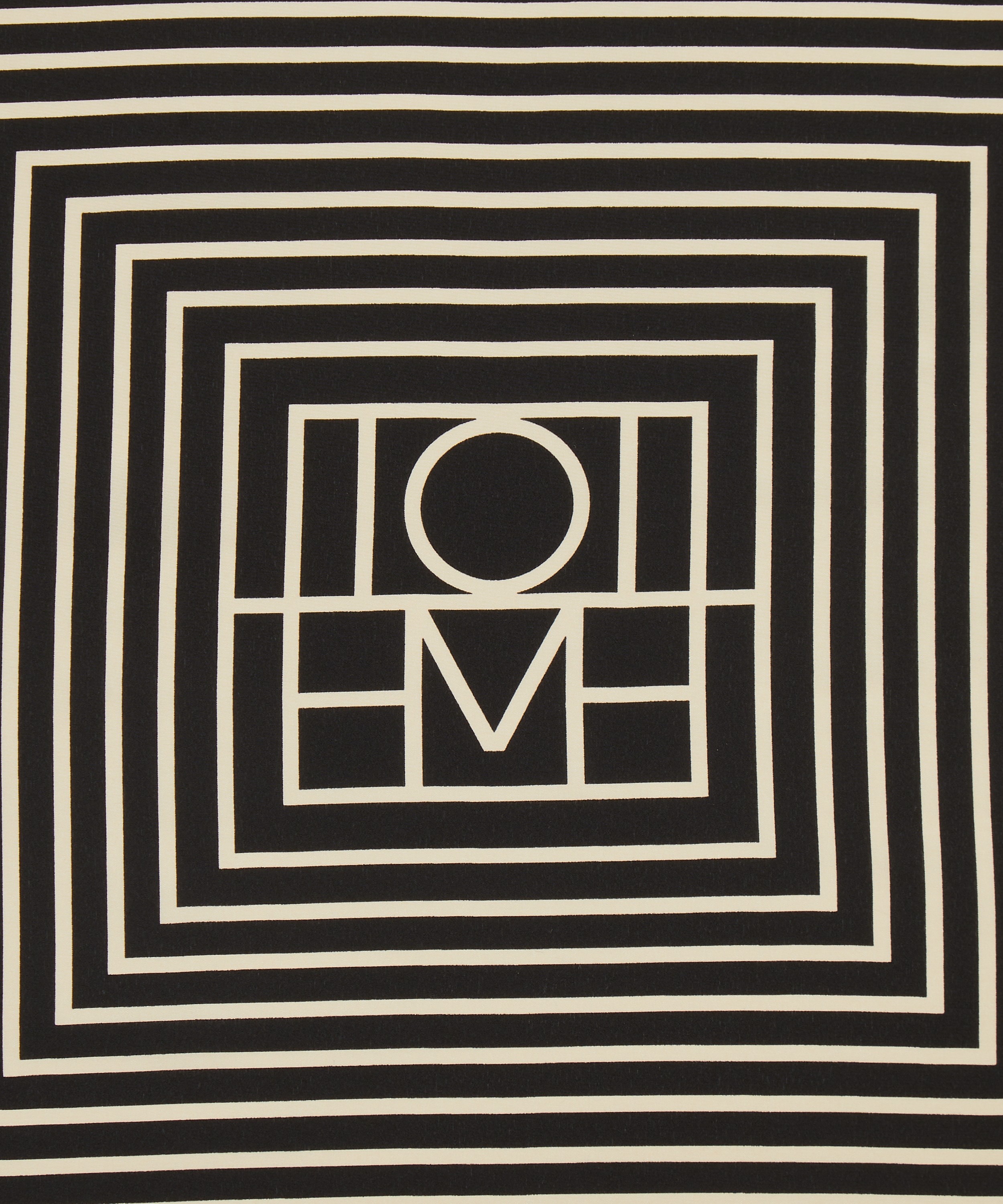 Toteme - Silk Logo Scarf image number 3