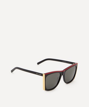 Saint Laurent - Paloma Rectangular 539 Acetate Sunglasses image number 2