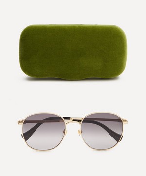 Gucci - Round Metal Sunglasses image number 4