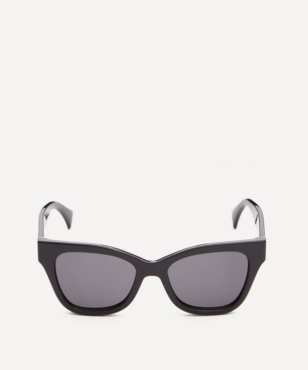 Gucci - Black Acetate Square Sunglasses