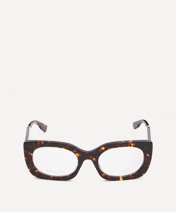 Gucci - Chunky Rectangular Optical Glasses image number null